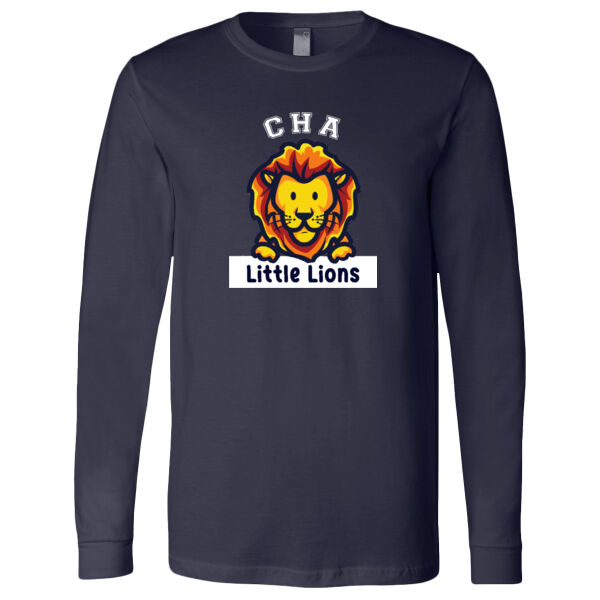 ADULT Bella+Canvas- Unisex Jersey Long Sleeve Tee - Printed Logos Thumbnail