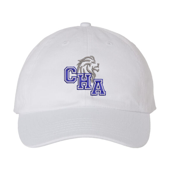 Valucap - Adult Bio-Washed Classic Dad's Cap - Embroidered Logo Thumbnail