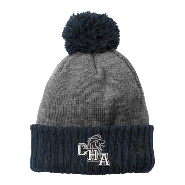 New Era Colorblocked Cuffed Beanie - Embroidered Logo Thumbnail