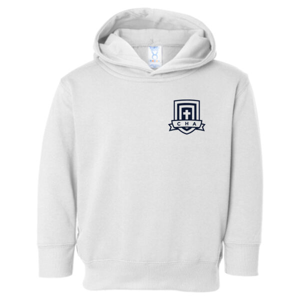 TODDLER Rabbit Skins - Toddler Pullover Fleece Hoodie - Printed Logo Thumbnail