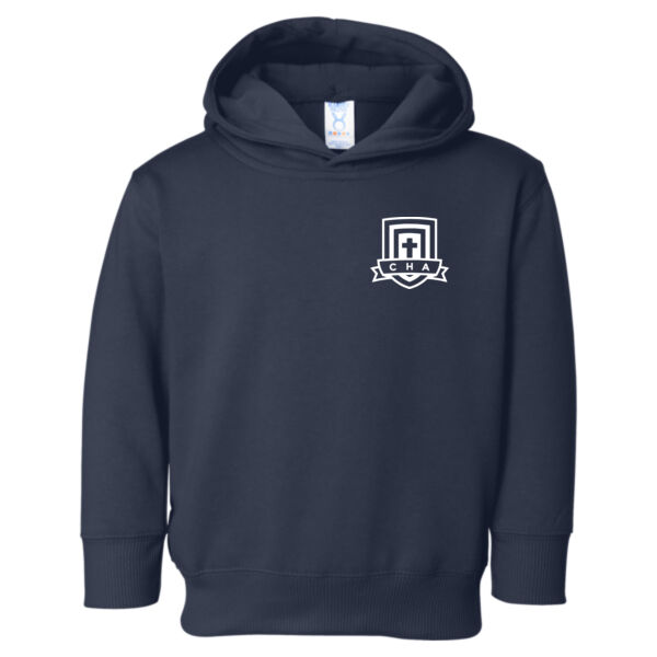 TODDLER Rabbit Skins - Toddler Pullover Fleece Hoodie - Printed Logo Thumbnail