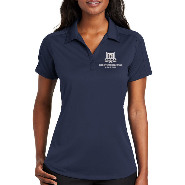 Port Authority Ladies Diamond Jacquard Polo - Embroidered Logo Thumbnail