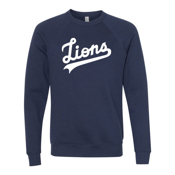 Unisex Sponge Fleece Crewneck Sweatshirt - Printed Logos Thumbnail