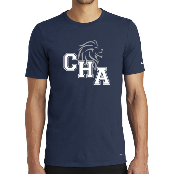 Nike Dri-FIT Cotton/Poly Tee - Printed Logo Thumbnail