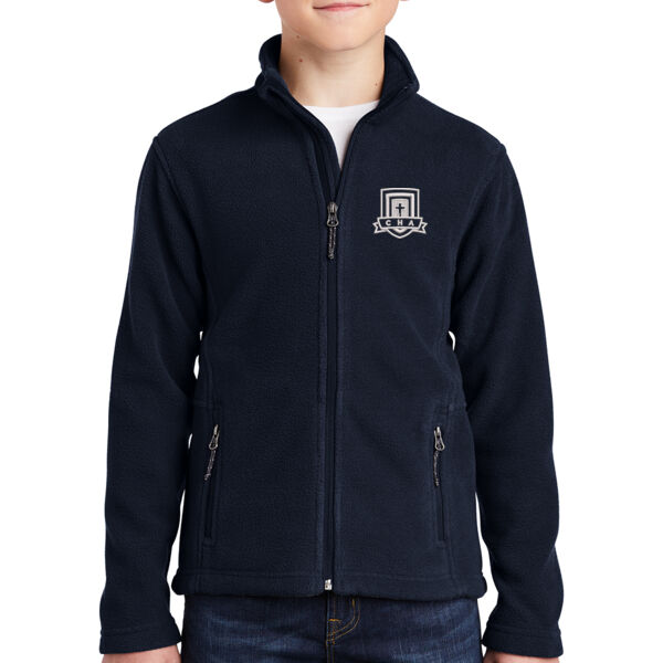 Port Authority Youth Value Fleece Jacket - Embroidered Logo Thumbnail