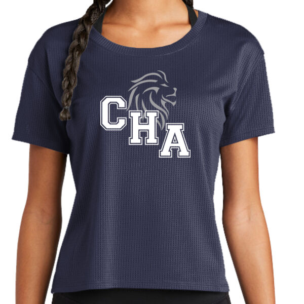 Sport-Tek Ladies PosiCharge Draft Crop Tee - Printed Logo Thumbnail