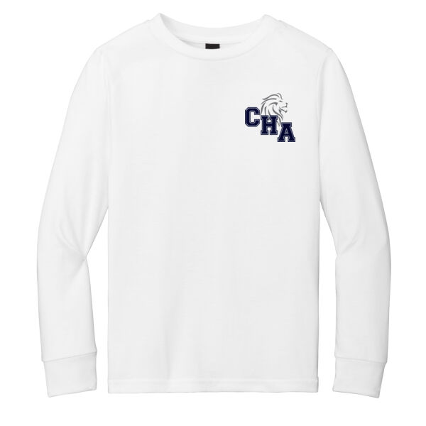 District Youth Perfect Tri Long Sleeve Tee - Printed Logo Thumbnail