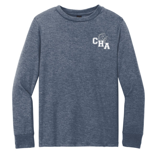 District Youth Perfect Tri Long Sleeve Tee - Printed Logo Thumbnail