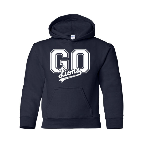Gildan - Heavy Blend™ Youth Hooded Sweatshirt - Printed Logo Gildan - Heavy Blend™ Youth Hooded Sweatshirt - Printed Logo Thumbnail