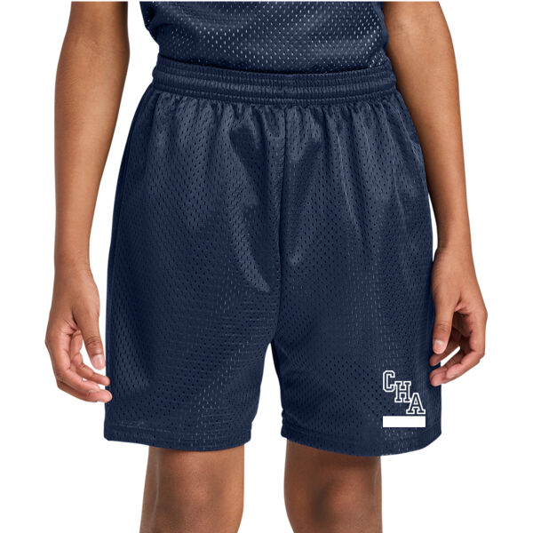 A4 Youth Sprint 6" Mesh Short - Printed Logo Thumbnail