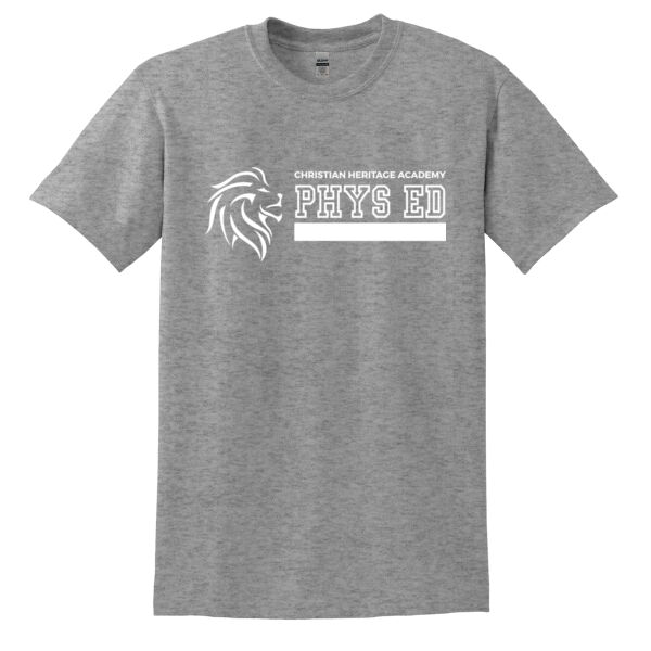 **CLOSEOUT ITEM** DryBlend ® 50 Cotton/50 Poly T Shirt - Printed Logo Thumbnail