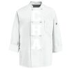 Eight Knot Button Chef Coat with Thermometer Pocket Thumbnail