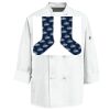 Eight Knot Button Chef Coat with Thermometer Pocket Thumbnail