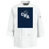 Eight Knot Button Chef Coat with Thermometer Pocket Thumbnail