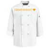 Eight Knot Button Chef Coat with Thermometer Pocket Thumbnail