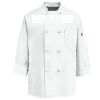 Eight Knot Button Chef Coat with Thermometer Pocket Thumbnail