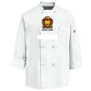 Eight Knot Button Chef Coat with Thermometer Pocket Thumbnail