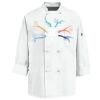 Eight Knot Button Chef Coat with Thermometer Pocket Thumbnail