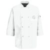 Button Chef Coat with Thermometer Pocket Thumbnail