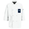 Button Chef Coat with Thermometer Pocket Thumbnail