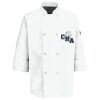 Button Chef Coat with Thermometer Pocket Thumbnail