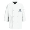 Button Chef Coat with Thermometer Pocket Thumbnail