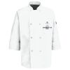 Eight Pearl Button Chef Coat with Thermometer Pocket Thumbnail