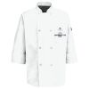 Eight Pearl Button Chef Coat with Thermometer Pocket Thumbnail