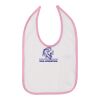 Infant Contrast Trim Premium Jersey Bib Thumbnail