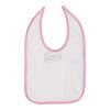 Infant Contrast Trim Premium Jersey Bib Thumbnail