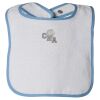 Infant Contrast Trim Terry Bib Thumbnail