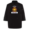 Ten Pearl Button Black Chef Coat Thumbnail