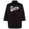 Ten Pearl Button Black Chef Coat Thumbnail