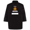 Ten Pearl Button Black Chef Coat Thumbnail