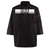 Black Knot Button Chef Coat Thumbnail