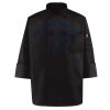 Black Knot Button Chef Coat Thumbnail