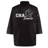 Black Knot Button Chef Coat Thumbnail
