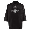Black Knot Button Chef Coat Thumbnail